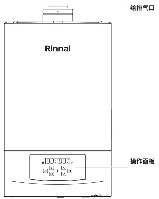 Rinnai林内燃气采暖热水炉24G56,28G56等壁挂炉使用说明 补水方法教程